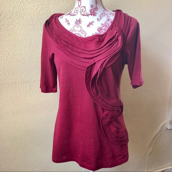 Anthropologie Tops - Anthro Pilcro & the Letterpress 100% Cotton Top M